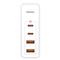 BASEUS CCGAN2P-L02 GaN2 Pro 100W 2xUSB/2xType-C 100W fehér hálózati töltő CCGAN2P-L02 small