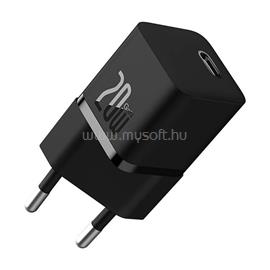 BASEUS CCGN050101 GaN5 20W USB/USB C fekete töltő CCGN050101 small