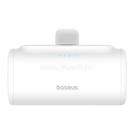 BASEUS Compact 20W gyorstöltő powerbank, 5000mAh, Type-C csatlakozóval (fehér) P10068306213-00 small