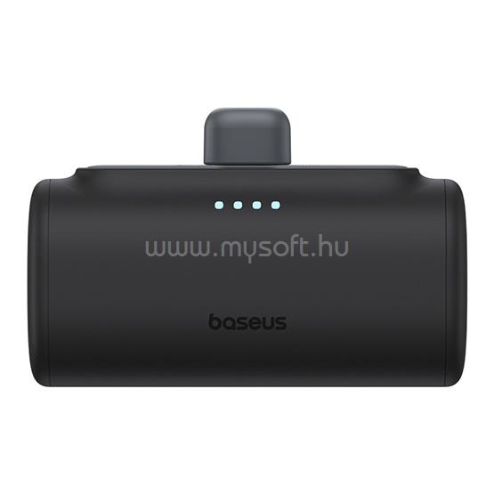 BASEUS Compact 20W gyorstöltő powerbank, 5000mAh, Type-C csatlakozóval (fekete)