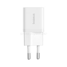 BASEUS GaN5 MINI hálózati töltő Type-C aljzat 25W, GaN5 + Type-C kábel, FEHÉR P10110909213-01 small