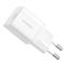 BASEUS GaN5 MINI hálózati töltő Type-C aljzat 25W, GaN5 + Type-C kábel, FEHÉR P10110909213-01 small