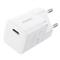 BASEUS GaN5 MINI hálózati töltő Type-C aljzat 25W, GaN5 + Type-C kábel, FEHÉR P10110909213-01 small