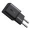 BASEUS GaN5 Mini hálózati gyorstöltő 25W, USB Type-C, 100W USB Type-C, 1m kábellel (fekete) P10110909113-01 small