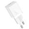BASEUS GaN5 MINI 1C hálózati töltő Type-C aljzat 30W, GaN5 + Type-C kábel, FEHÉR P10110902213-00 small