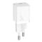 BASEUS GaN5 MINI 1C hálózati töltő Type-C aljzat 30W, GaN5 + Type-C kábel, FEHÉR P10110902213-00 small