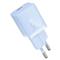 BASEUS GaN5 Mini hálózati gyorstöltő 30W, USB Type-C, 100W USB Type-C, 1m kábellel (kék) P10110902313-00 small