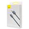 BASEUS iPhone 14 Plus / 14 Pro Max / 14 Pro CRYSTAL SHINE adatkábel USB - lightning, 120cm, FEKETE CAJY000001 small
