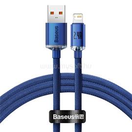 BASEUS iPhone 14 Plus / 14 Pro / 14 CRYSTAL SHINE adatkábel USB - lightning, 120cm, SÖTÉTKÉK CAJY000003 small