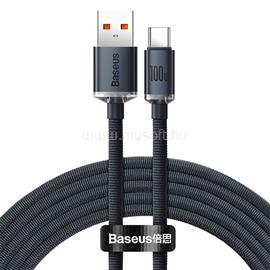 BASEUS CRYSTAL SHINE adatkábel USB - Type-C, 200cm, FEKETE CAJY000501 small