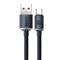 BASEUS CRYSTAL SHINE adatkábel USB - Type-C, 200cm, FEKETE CAJY000501 small