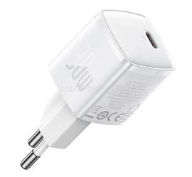 BASEUS CUBE PRO hálózati töltő Type-C aljzat 30W, PD gyorstöltő, FEHÉR CCXF000302 small