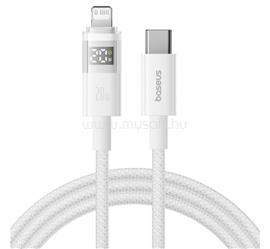 BASEUS iPhone 14 Plus / 14 Pro Max / 14 Pro BASEUS DISPLAY II adatkábel Type-C - lightning, 100cm, FEHÉR P10382703211-00 small