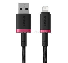 BASEUS iPhone 14 Plus / 14 Pro Max / 14 Pro BASEUS DURA adatkábel USB - lightning, 200cm, PIROS/FEKETE P10377801U01-03 small