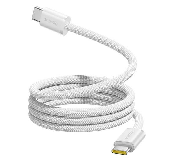 BASEUS BASEUS DYNAMIC 4 PRO adatkábel Type-C - Type-C, 100cm, FEHÉR
