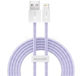 BASEUS iPhone 14 Plus / 14 Pro Max / 14 Pro BASEUS DYNAMIC adatkábel USB - lightning, 200cm, LILA CALD000505 small