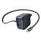 BASEUS EnerCore CJ11 hálózati gyorstöltő 67W, 2×USB Type-C + 1×USB Type-C automata behúzós kábel, fekete E0121E00 small