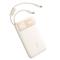 BASEUS EnerFill FC11 gyorstöltő powerbank 10000mAh, 45W, beépített 2×USB Type-C kábel, bézs E0031001 small