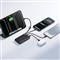 BASEUS EnerFill FC11 gyorstöltő powerbank 10000mAh, 45W, beépített 2×USB Type-C kábel, fekete E0031000 small