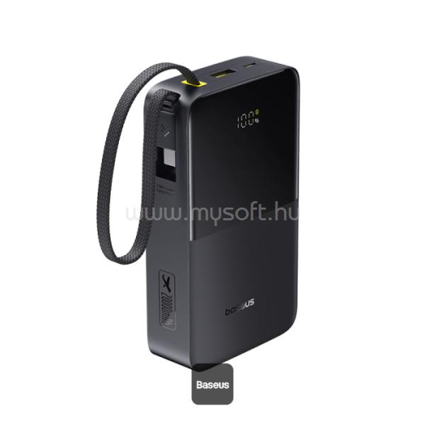 BASEUS EnerFill FC51 Bipow 2 Pro gyorstöltő powerbank 20000 mAh, 22.5W (fekete)