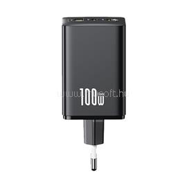 BASEUS EnerFill FE11 hálózati gyorstöltő 100W, 2×USB Type-C + 1×USB Type-A, fekete P10182102123-00 small