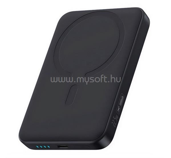 BASEUS BASEUS ENERFILL FM11 ULTRA-MINI vésztöltő Type-C aljzat 10000mAh, MagSafe + Type-C kábel, SZÜRKE