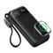 BASEUS EnerFill FT31 gyorstöltő powerbank & Apple Watch 10000mAh 45W, beépített USB Type-C kábel, fekete E0032102 small