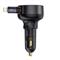 BASEUS Enjoyment Pro Car Charger U+Retractable iPhone Cable 55W autós gyorstöltő automatata behúzós kábellel (fekete) C00057801111-00 small