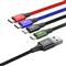 BASEUS töltőkábel 4in1 USB - lightning/2 Type-C/microUSB, 120cm, FEKETE CA1T4-B01 small