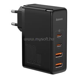 BASEUS GaN2 Pro 2xUSB-A + 2xUSB-C hálózati töltő (fekete) CCGAN2P-L01 small