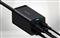 BASEUS BASEUS hálózati elosztó 2 USB+2 Type-C aljzat 100W, PD gyorstöltő 4.0 + Type-C kábel, FEKETE CCGP000101 small