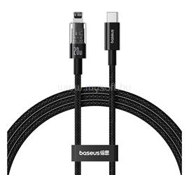 BASEUS iPhone 14 Plus / 14 Pro Max / 14 Pro BASEUS GEM adatkábel Type-C - lightning, 200cm, FEKETE P10373001111-01 small