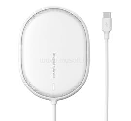BASEUS BASEUS hálózati töltő állomás 15W, Type-C, FEHÉR WXQJ-02 small