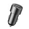 BASEUS szivargyújtó adapter elosztó, 60cm, FEKETE CRDYQ-01 small