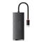 BASEUS HUB Lite 4-Port USB Type-C HUB dokkoló állomás, 25 cm (fekete) WKQX030301 small