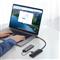 BASEUS HUB Lite 4-Port USB Type-C HUB dokkoló állomás, 25 cm (fekete) WKQX030301 small