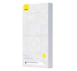 BASEUS iPhone 14 Pro Max BASEUS képernyővédő üveg 2db 2.5D, 9H, ÁTLÁTSZÓ SGBL100302 small