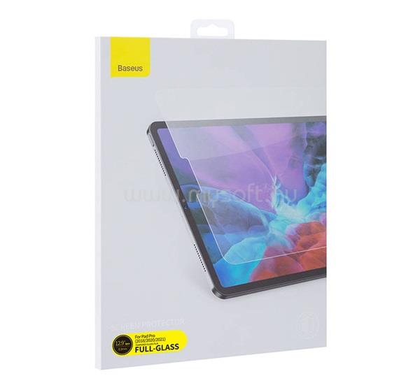 BASEUS IPAD Pro 12.9 (2022) képernyővédő üveg 2db 2.5D, 9H, ÁTLÁTSZÓ
