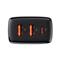 BASEUS COMPACT hálózati töltő 2 USB+Type-C aljzat 20W, PD gyorstöltő 3.0, FEKETE CCXJ-E01 small