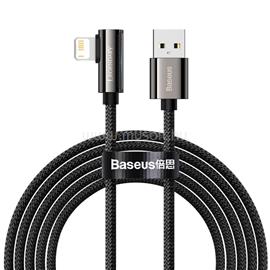 BASEUS Legend Series Lightning derékszög USB-kábel 2,4 A 2m (fekete) CALCS-A01 small
