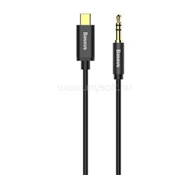BASEUS M01 audió kábel 3.5mm - Type-C, 120cm, FEKETE BASEUS_M01 small