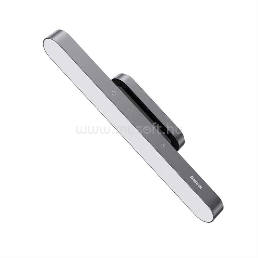 BASEUS Magnetic Desk Lamp vezeték nélküli multifunkcionális lámpa (szürke)
