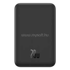 BASEUS BASEUS MAGNETIC MINI vésztöltő Type-C aljzat 5000mAh, mágneses, FEKETE P10022107113-00 small