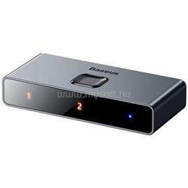 BASEUS Matrix 2-in-1 kétirányú HDMI elosztó (szürke) CAHUB-BC0G small