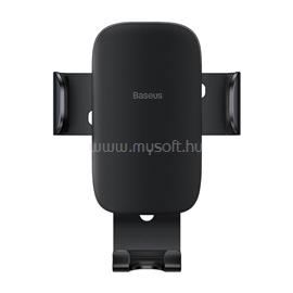 BASEUS Metal Age II Gravitációs autós telefontartó szellőzőrácsra (fekete) SUJS030001 small