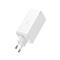 BASEUS P10162705212-00 GaN6 Pro 100W EU gyorstöltő adapter 1m USB Type-C - Type-C kábellel (fehér) P10162705212-00 small