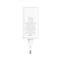 BASEUS P10162705212-00 GaN6 Pro 100W EU gyorstöltő adapter 1m USB Type-C - Type-C kábellel (fehér) P10162705212-00 small