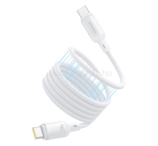 BASEUS BASEUS PICOGO adatkábel Type-C - Type-C, 100cm, FEHÉR