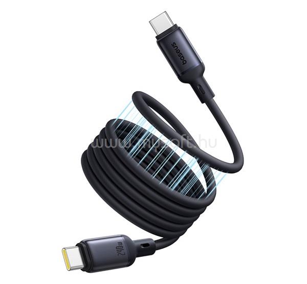 BASEUS BASEUS PICOGO adatkábel Type-C - Type-C, 100cm, FEKETE