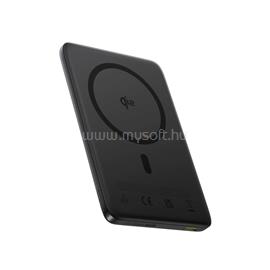 BASEUS PicoGo AM41 Qi2 Magnetic vezeték nélküli gyorstöltő powerbank 10000 mAh, 27W, fekete + USB Type-C, 30cm kábel E0027201 small